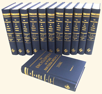 Timothy Field Allen: The Encyclopedia of Pure Materia Medica - 12 Vol.