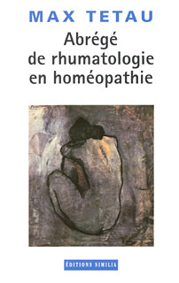Max Tétau: Abrégé de rhumatologie en homéopathie