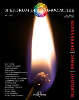 Spektrum der Homöopathie 2012-1, Burnout Panik Depression