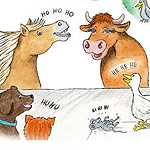 Hom&ouml;opathie Cartoon Pferd