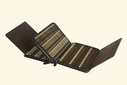 Taschenapotheke: Pharmacie de voyage, simili cuir - 240 inserts Ø 8 mm -