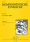 Homöopathische Einblicke No.76 / Dezember 2008 / Zeitschrift