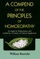 A Compend of the Principles of Homoeopathy / William Boericke
