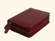 Taschenapotheke: 120er Apotheke leer - Rindsleder rot