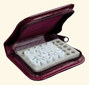 35er Mini Apo - Die kleinste Taschenapotheke der Welt - bordeaux / Apotheke