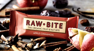 Raw Bite Riegel Bio - Apple & Cinnamon - 50 g