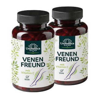 Lot de 2: L'ami des veines - à la vitamine C - 2 x 120 gélules - par Unimedica