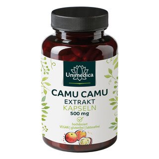 Extrait de Camu Camu  hautement dosé - 120 gélules - Unimedica
