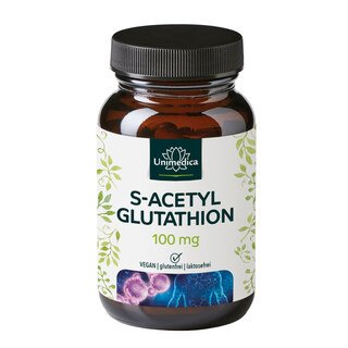 S-acétyl glutathion - 100 mg  hautement dosé - 60 gélules - par Unimedica