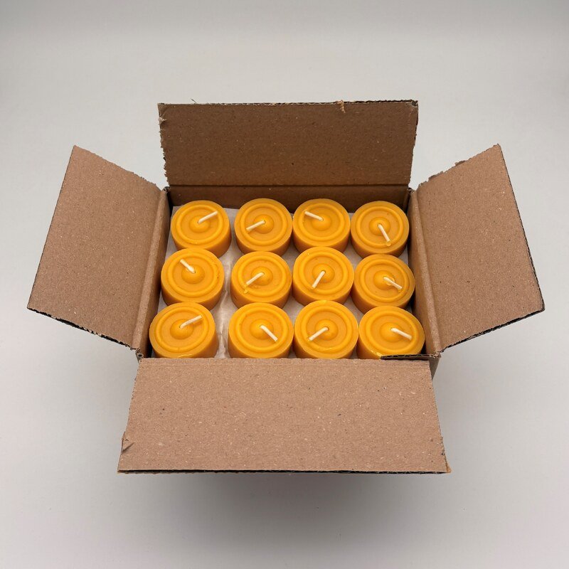 Bienenwachs Teelichter 50 Stück