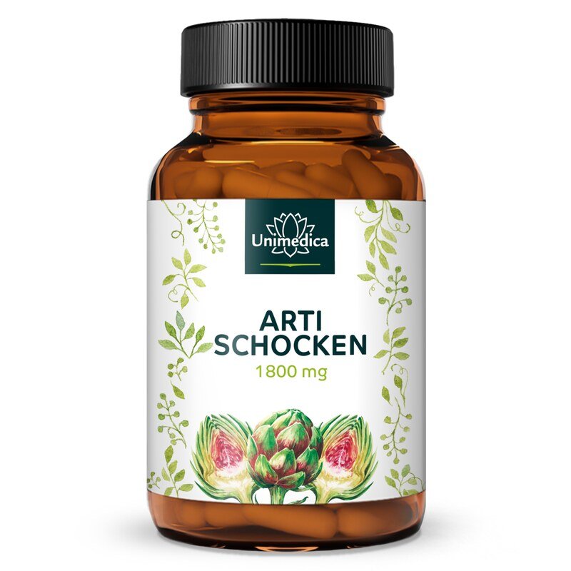 Extrait d'artichaut - 1 800 mg par dose quotidienne (3 gélules) - 150 gélules - par Unimedica