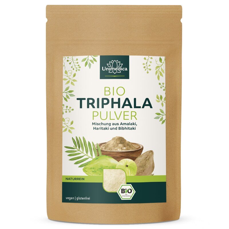 Triphala en poudre BIO - Ayurveda - 250 g - par Unimedica