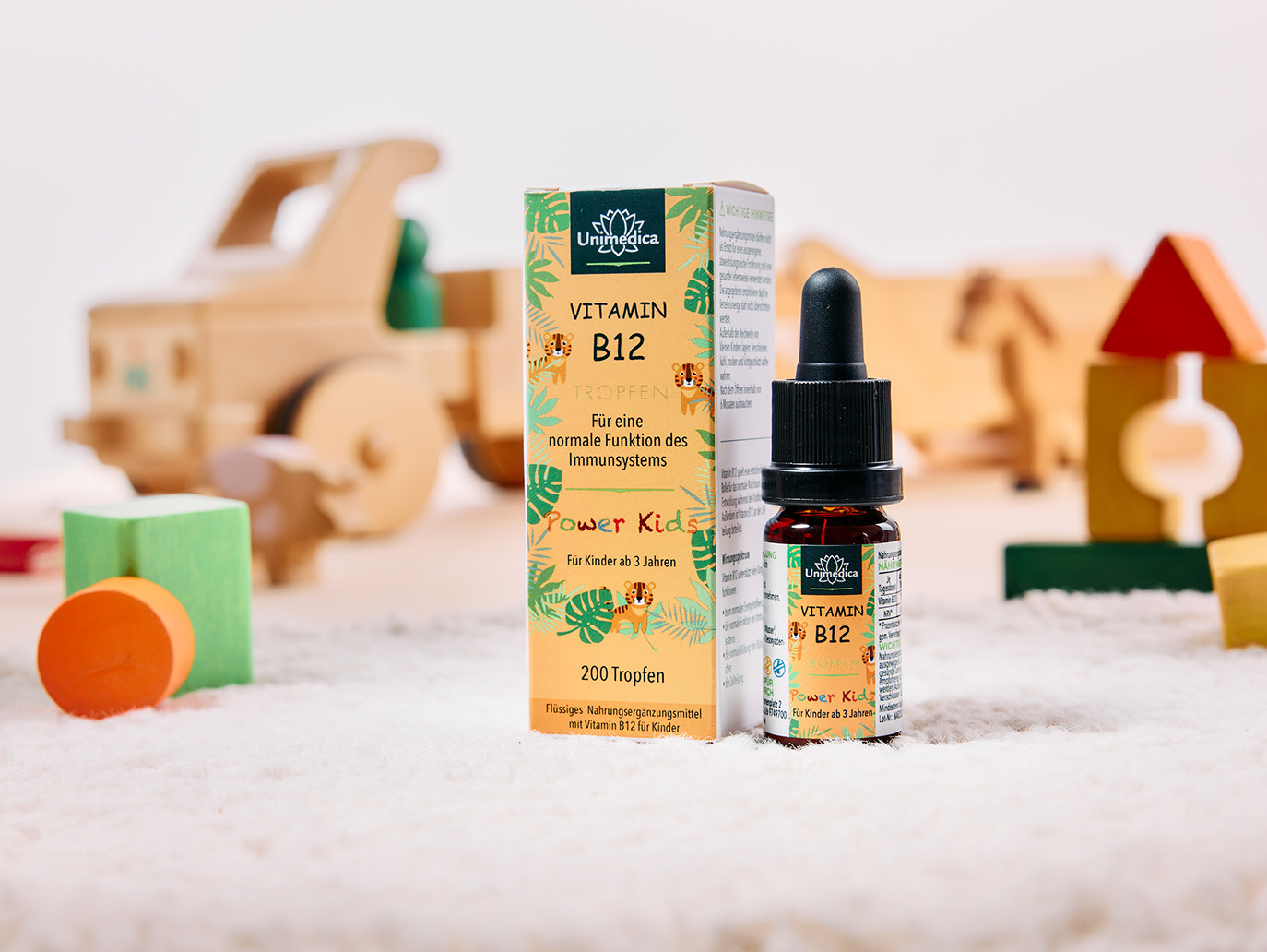 Power Kids - Gouttes de vitamine B12 - 10 ml - de Unimedica