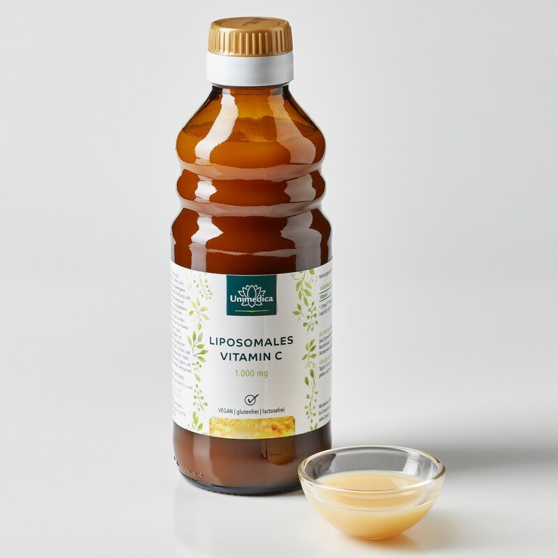 Vitamine C liposomale - 1 000 mg par dose journalière - 250 ml - par Unimedica