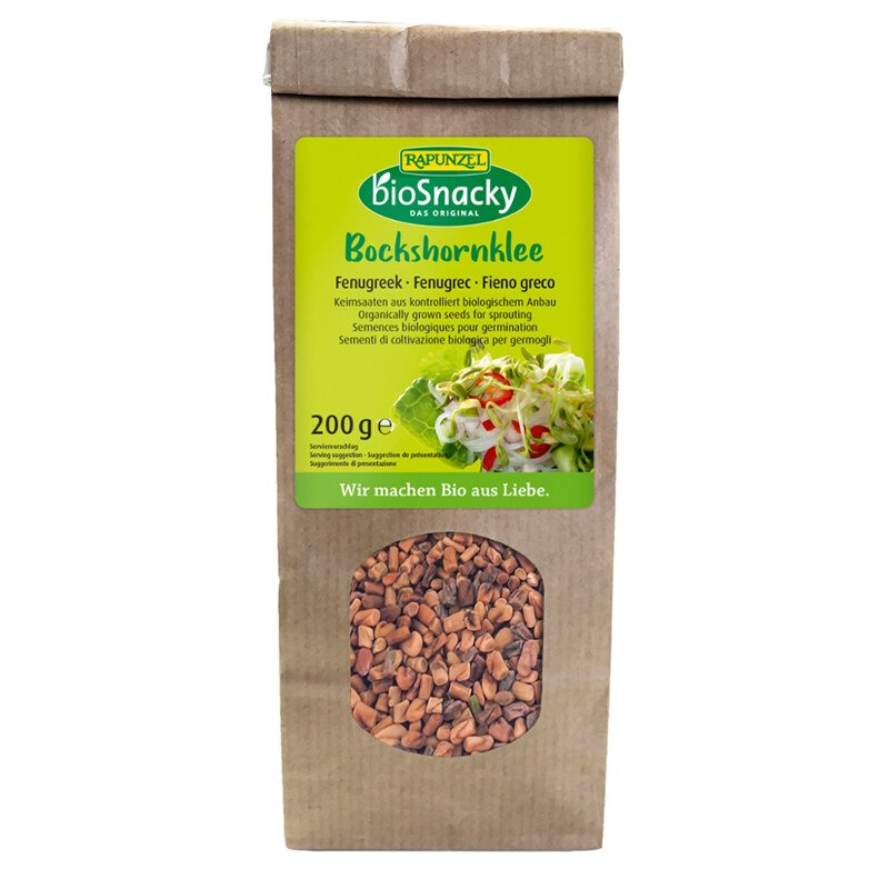 Fenugrec - Graines à germer - BIO- bioSnacky Dr Vogel - 200 g