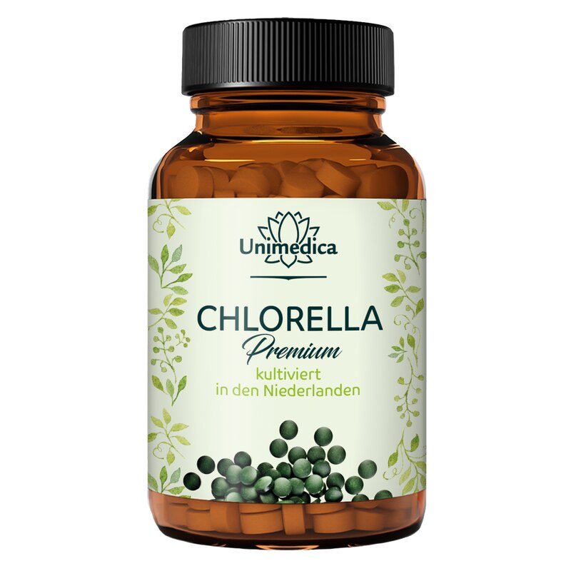 Chlorella Sélection Premium - comprimés  dose journalière 3 g - origine Hollande - par Unimedica