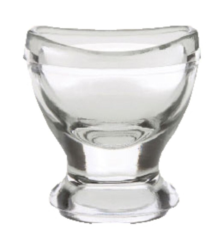 Bain d'oeil en verre