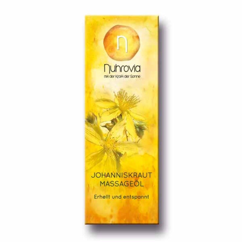 Johanniskraut Massageöl - Nuhrovia - 50 ml
