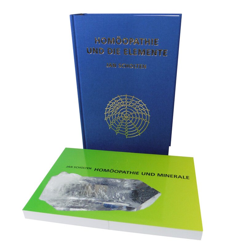 Set: Homöopathie und die Elemente + Homöopathie und Minerale zum Sonderpreis - Zweier-Set