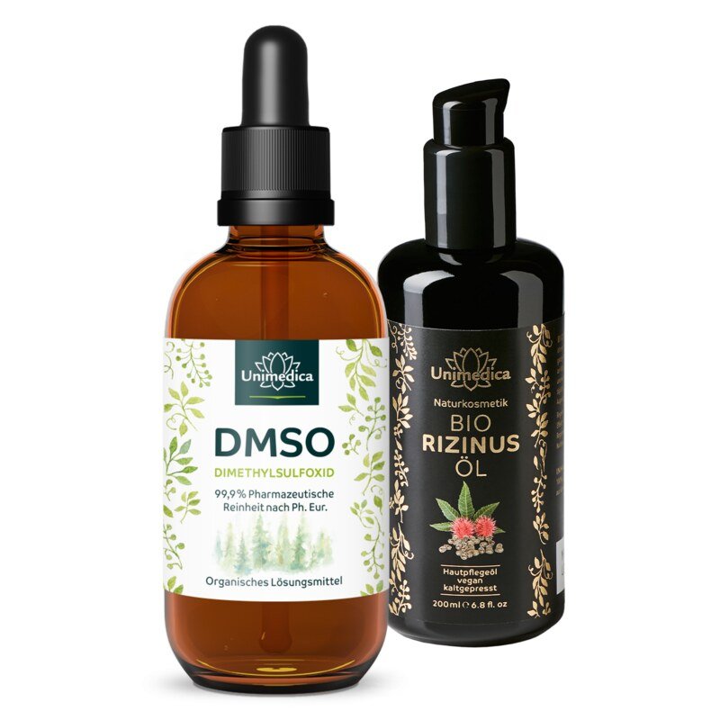 DMSO  huile de ricin BIO - Set par Unimedica