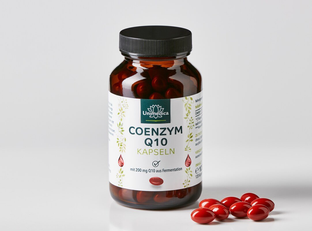 Lot de 2: Coenzyme Q10 - 200 mg - 240 capsules molles - Unimedica