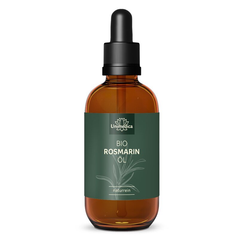 Huile de romarin BIO - Rosmarinus officialis - naturelle - 30 ml - par Unimedica