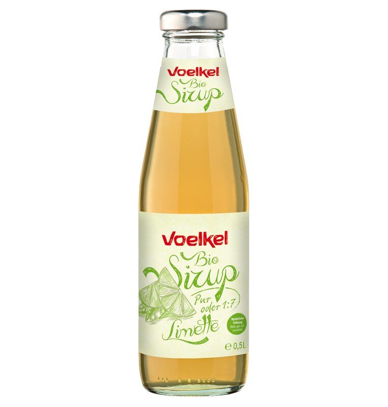 Bio Sirup Limette - Voelkel - 0,5 Liter