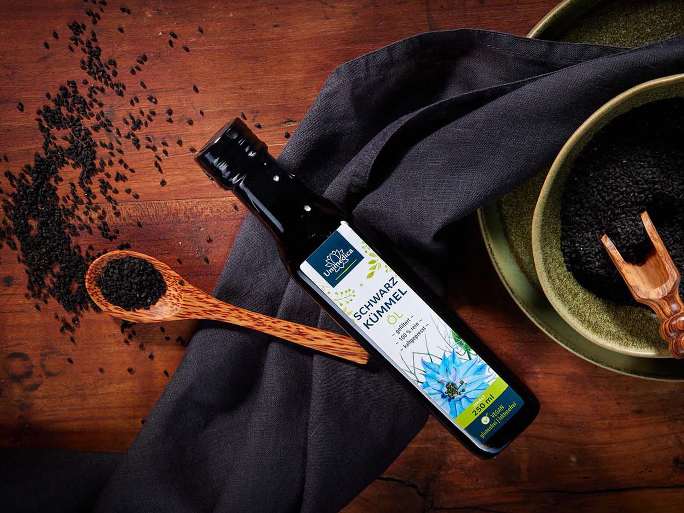 Huile de nigelle filtrée - 250 ml - de Unimedica