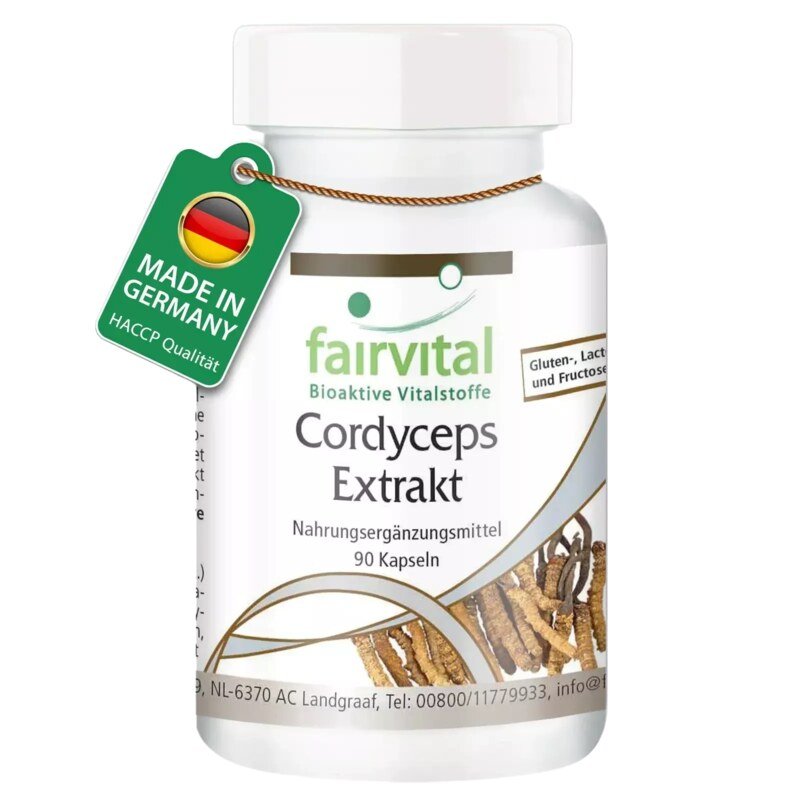 Extrait de Cordyceps - 90 capsules