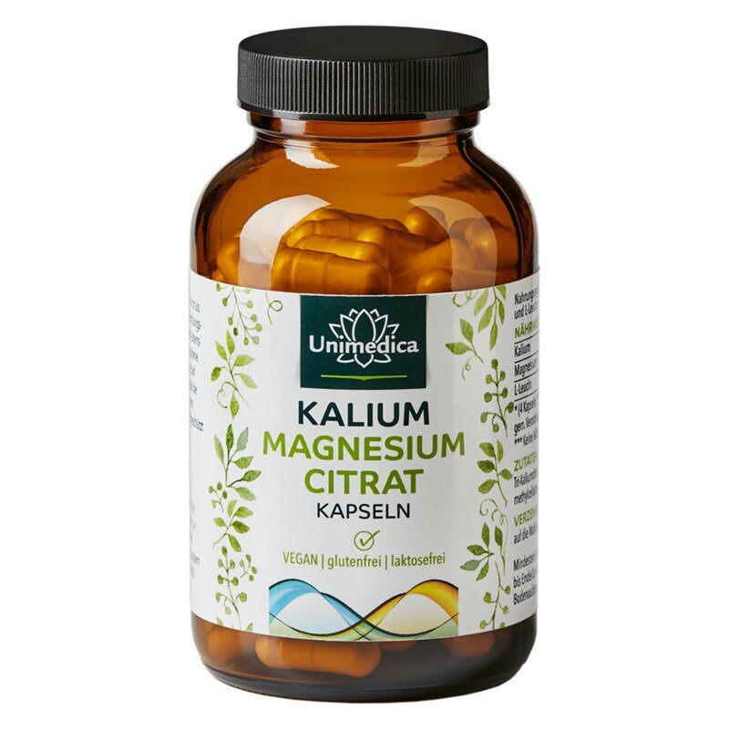 Citrate de potassium et de magnésium - 120 gélules - par Unimedica