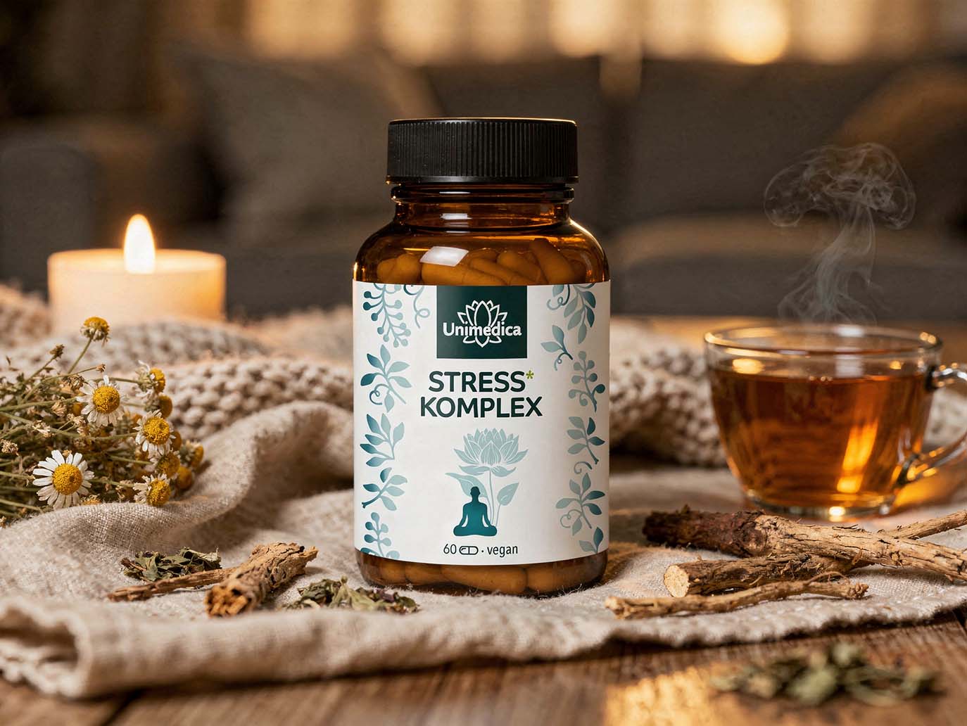 Complexe anti-stress* - 60 gélules - de Unimedica