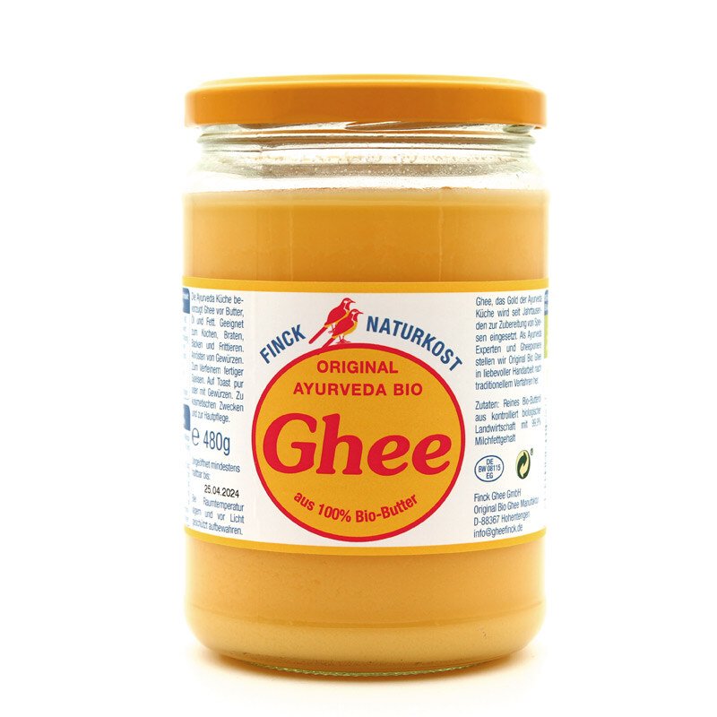 Ghee bio  Beurre clarifié ayurvédique  480 g