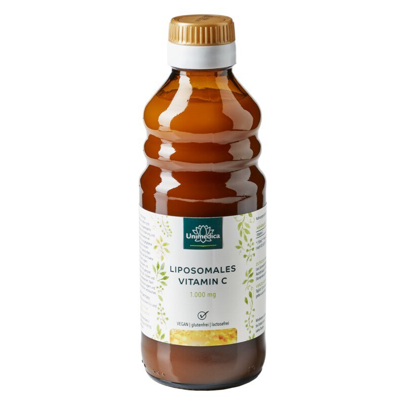 Vitamine C liposomale - 1 000 mg par dose journalière - 250 ml - par Unimedica