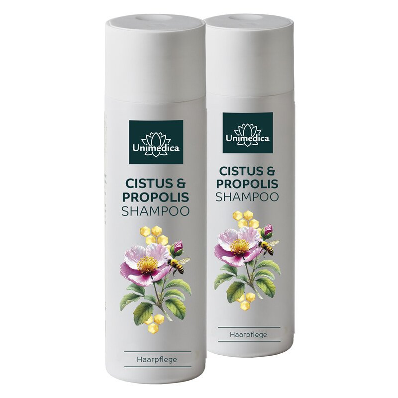 Lot de 2: Shampoing Ciste et Propolis - 2 x 200 ml - par Unimedica