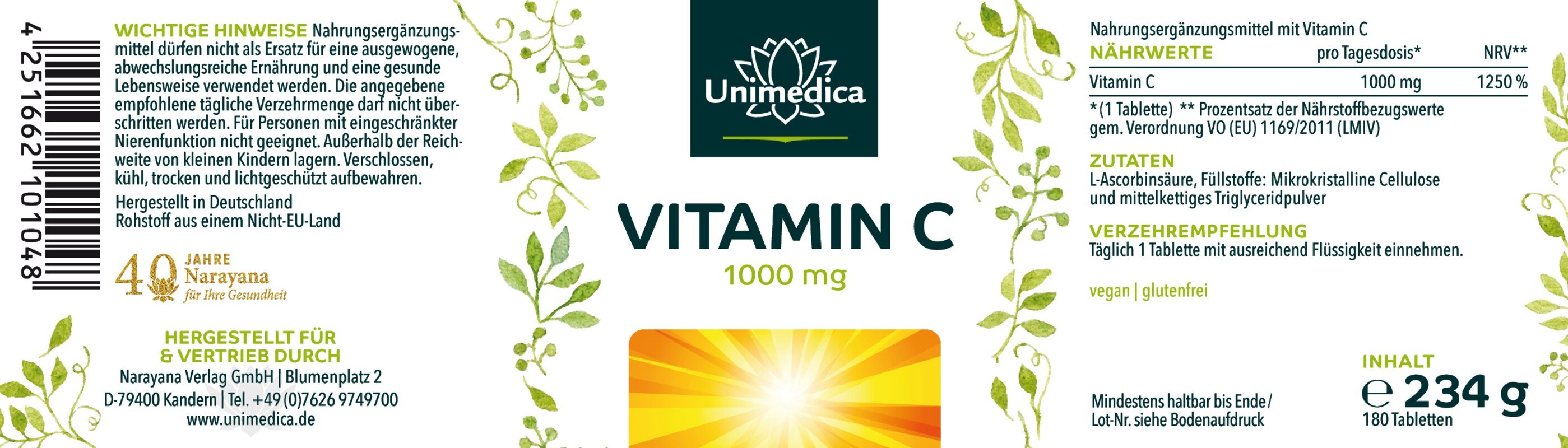 Sparset: Vitamin D3 / K2 MK7 All-trans - 50 ml + Bio Grapefruitkernextrakt - 100 ml + Quercetin - 120 Kapseln + Vitamin C - 180 Tabletten - von Unimedica