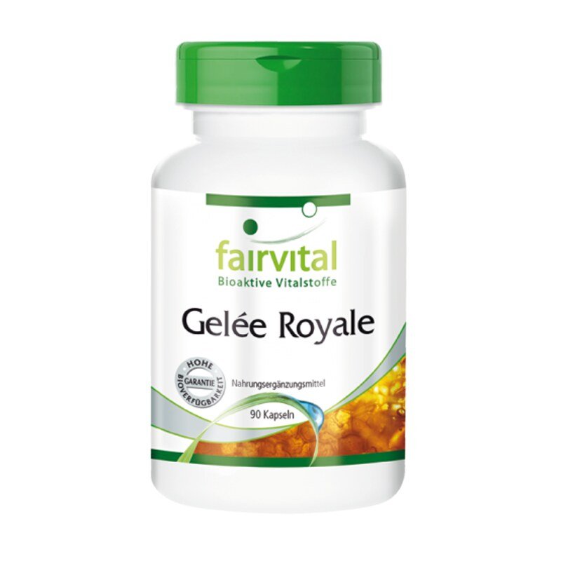 Extrait de gelée royale 500 mg  90 gélules