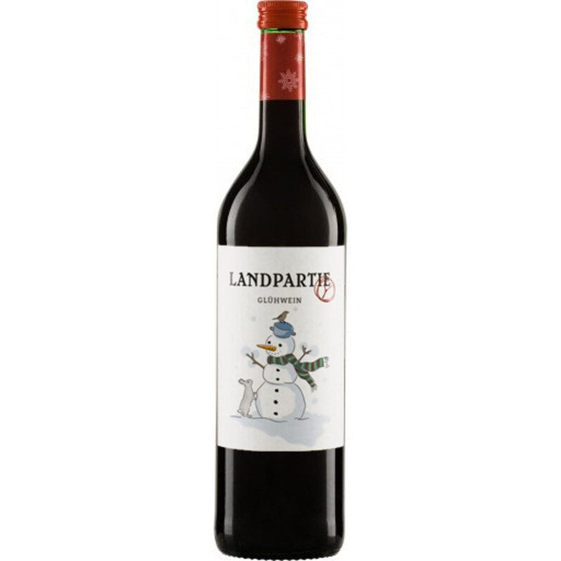 LANDPARTY Premium-Glühwein Rot Bio - 0,75 Liter
