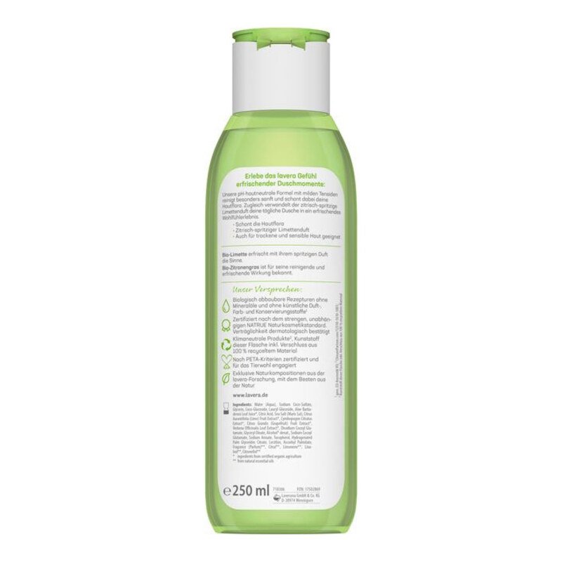 Lavera Erfrischende Pflegedusche - 250 ml