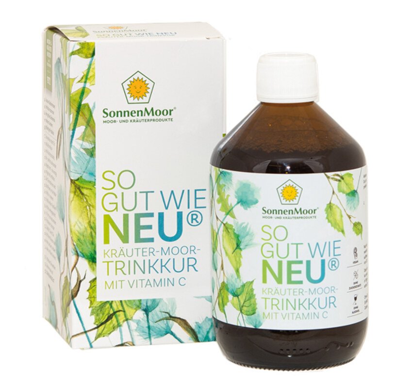 So gut wie Neu - Trinkkur - SonnenMoor - 500 ml