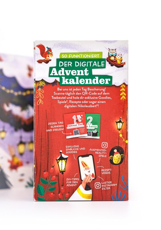 Tee Adventskalender Bio 24 Aufgussbeutel - Sonnentor