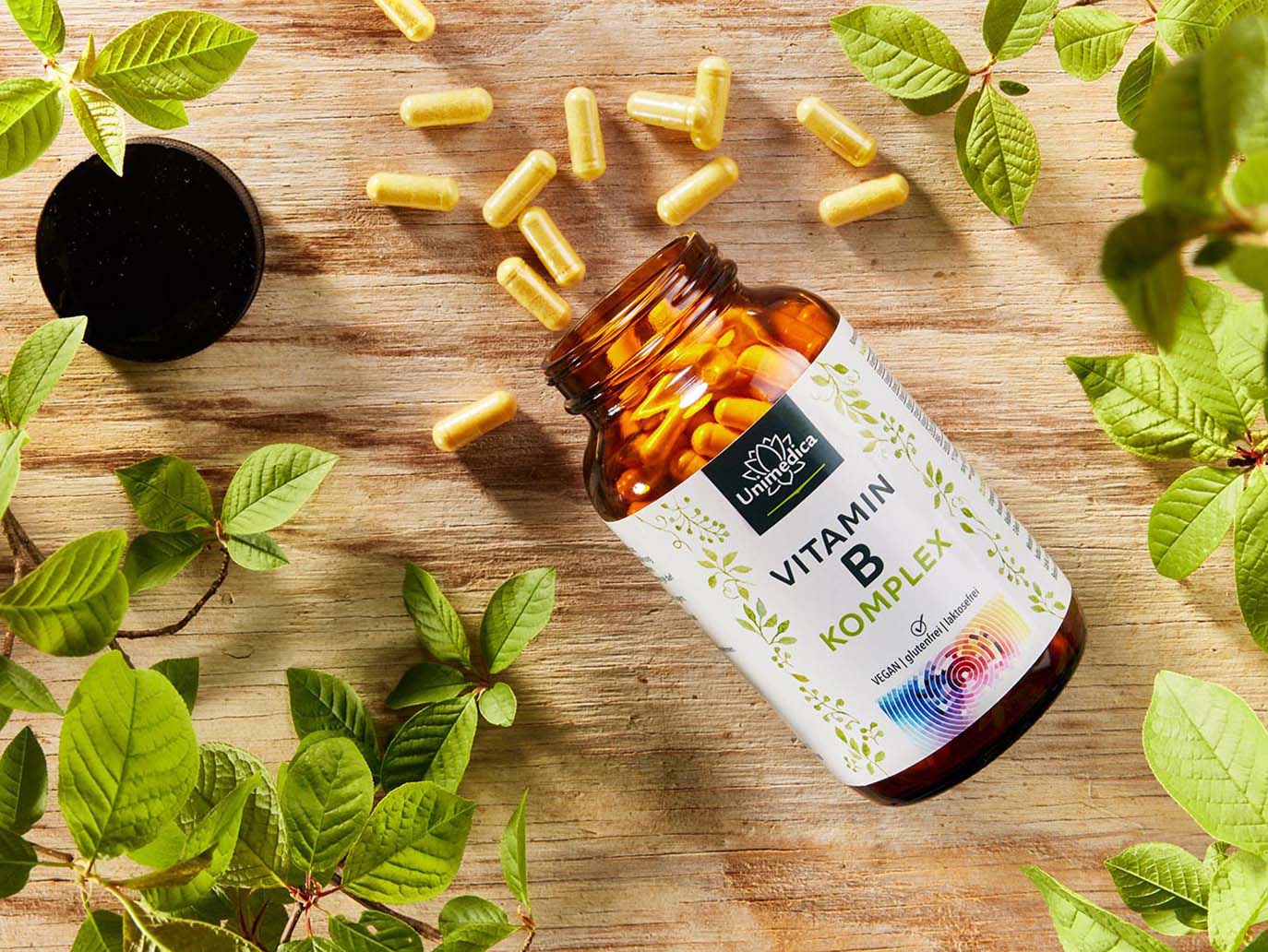 Complexe de vitamines B  hautement dosé - 180 gélules - par Unimedica