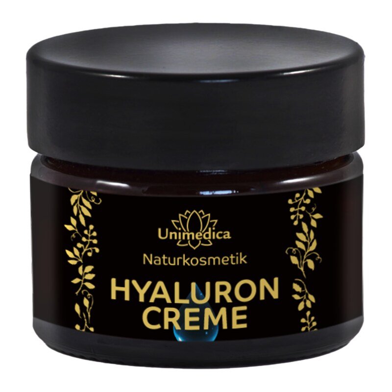 Crème à l'acide hyaluronique - au jus de feuilles d'aloe vera, à l'acide hyaluronique et à la lavande - 50 ml - par Unimedica