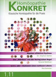 Homöopathie Konkret 2011/1