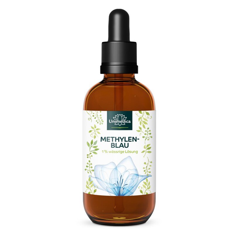 Bleu de méthylène  solution aqueuse à 1 % - pureté de 99,8 %  - exempt de métaux lourds - 100 ml  par Unimedica