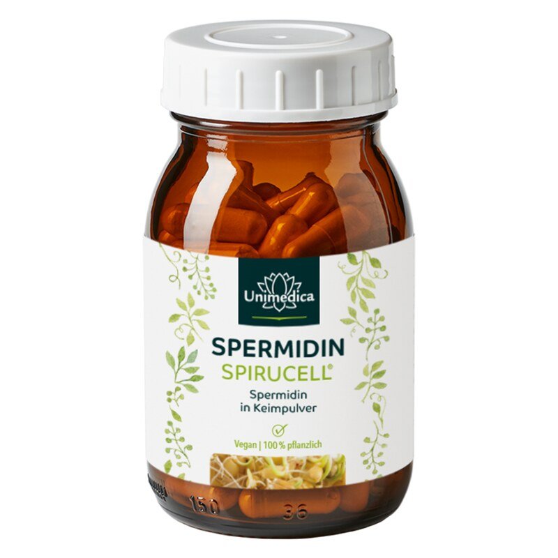 Spermidin Spirucell® - 1,2 mg par dose journalière - 90 gélules - par Unimedica