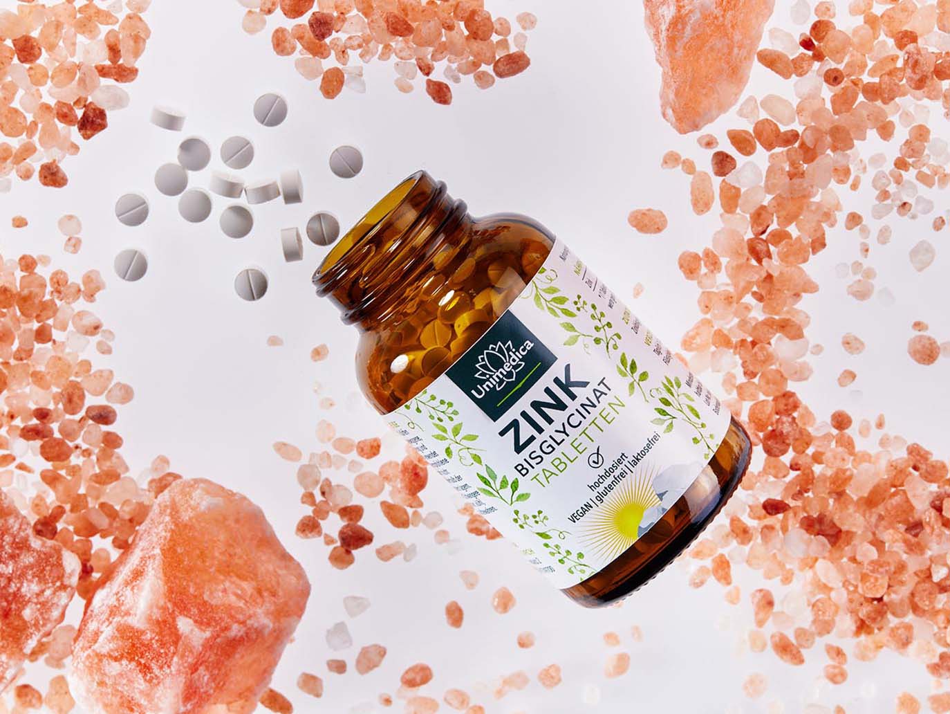 Zinc Bisglycinate - 25 mg par dose journalière - fortement dosé - 365 comprimés - de Unimedica