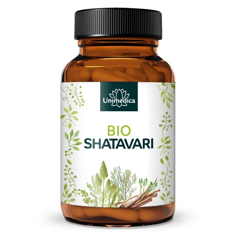 Shatavari BIO  1 500 mg par dose journalière (3 gélules) - 180 gélules - par Unimedica