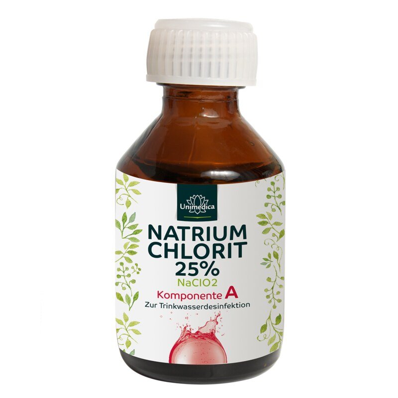 Chlorite de sodium 25% + acide chlorhydrique 4% Ph.Eur. - Lot de 2 x150 ml