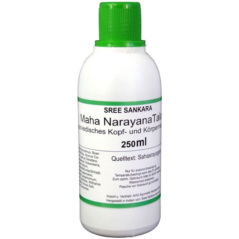 Mahanarayana Thailam - Sree Sankara - 250 ml