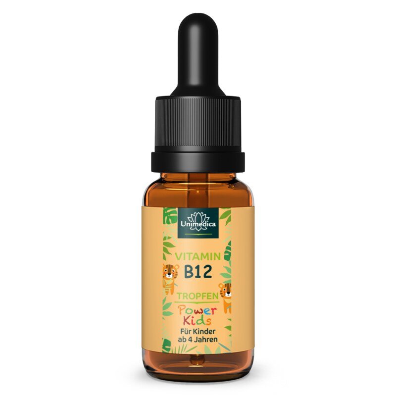 Power Kids  gouttes de vitamine B12  10 ml - par Unimedica